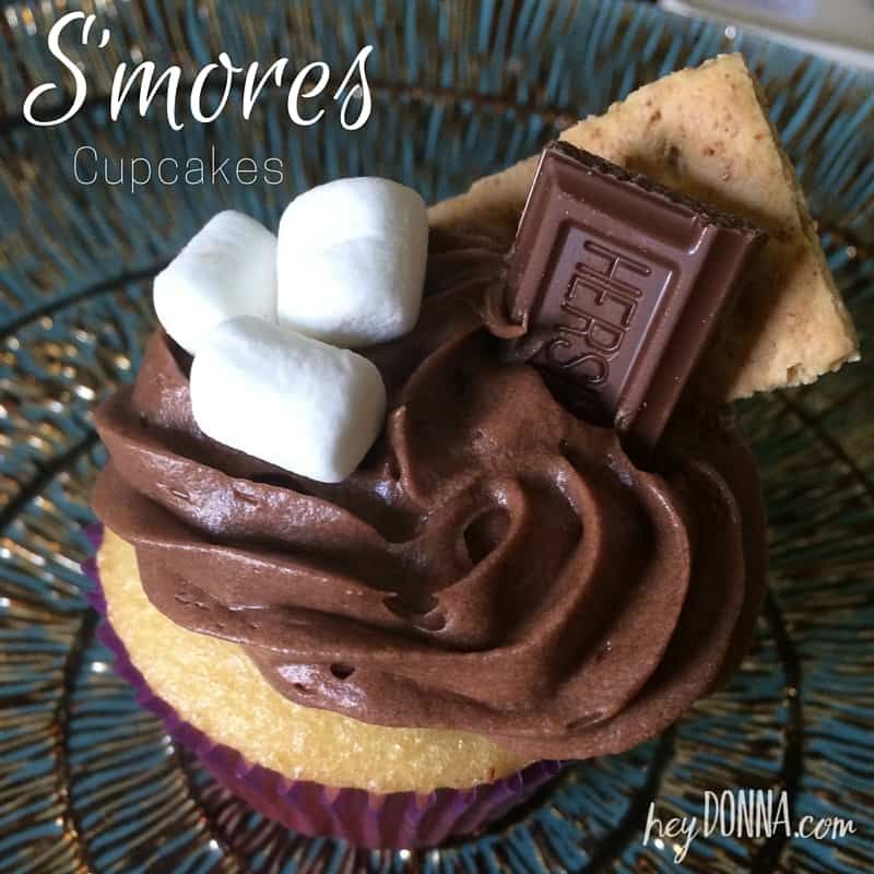S'mores Cupcakes - Hey Donna