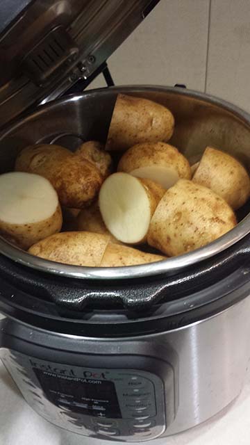 Baked Potatoes in the Instant Pot