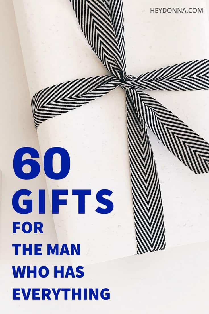 60+ Best Gifts for Men Who are Hard to Buy For - Hey Donna