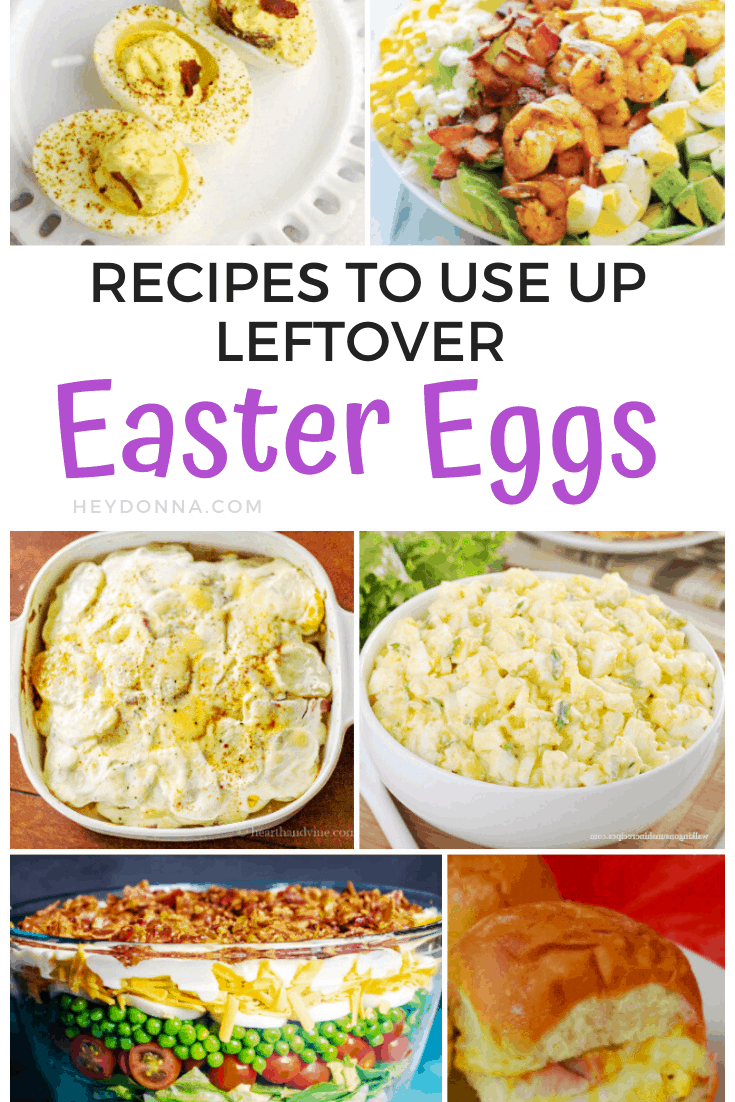 Recipes for Leftover Hard-boiled Eggs - Hey Donna