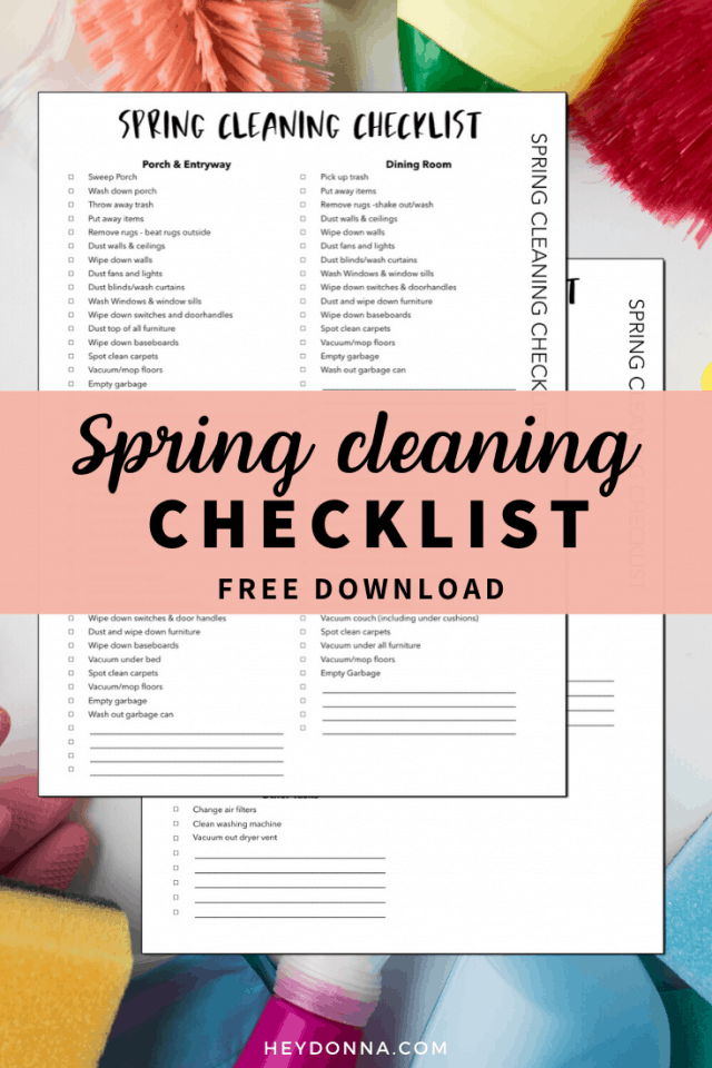 New Apartment Common Area Cleaning Checklist for Small Space