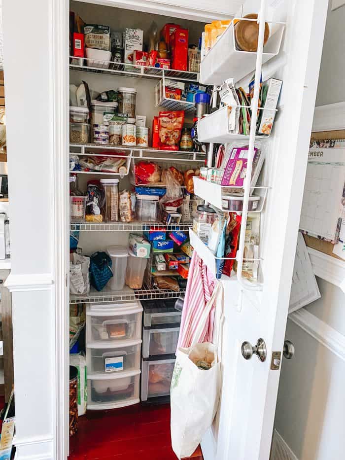 How to Organize a Small Pantry - Hey Donna