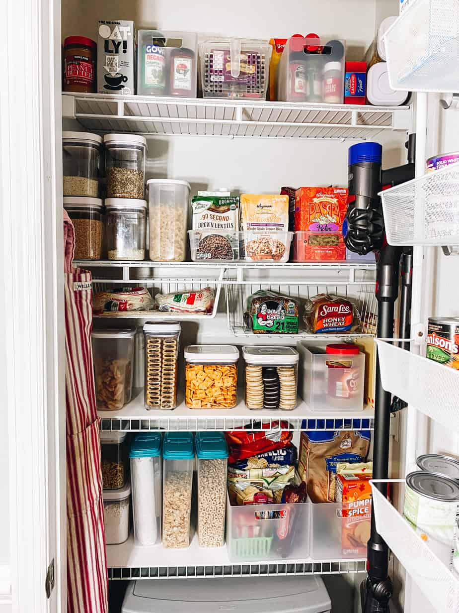 How to Organize a Small Pantry - Hey Donna