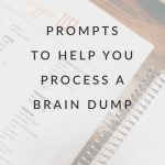 Brain dump trigger list