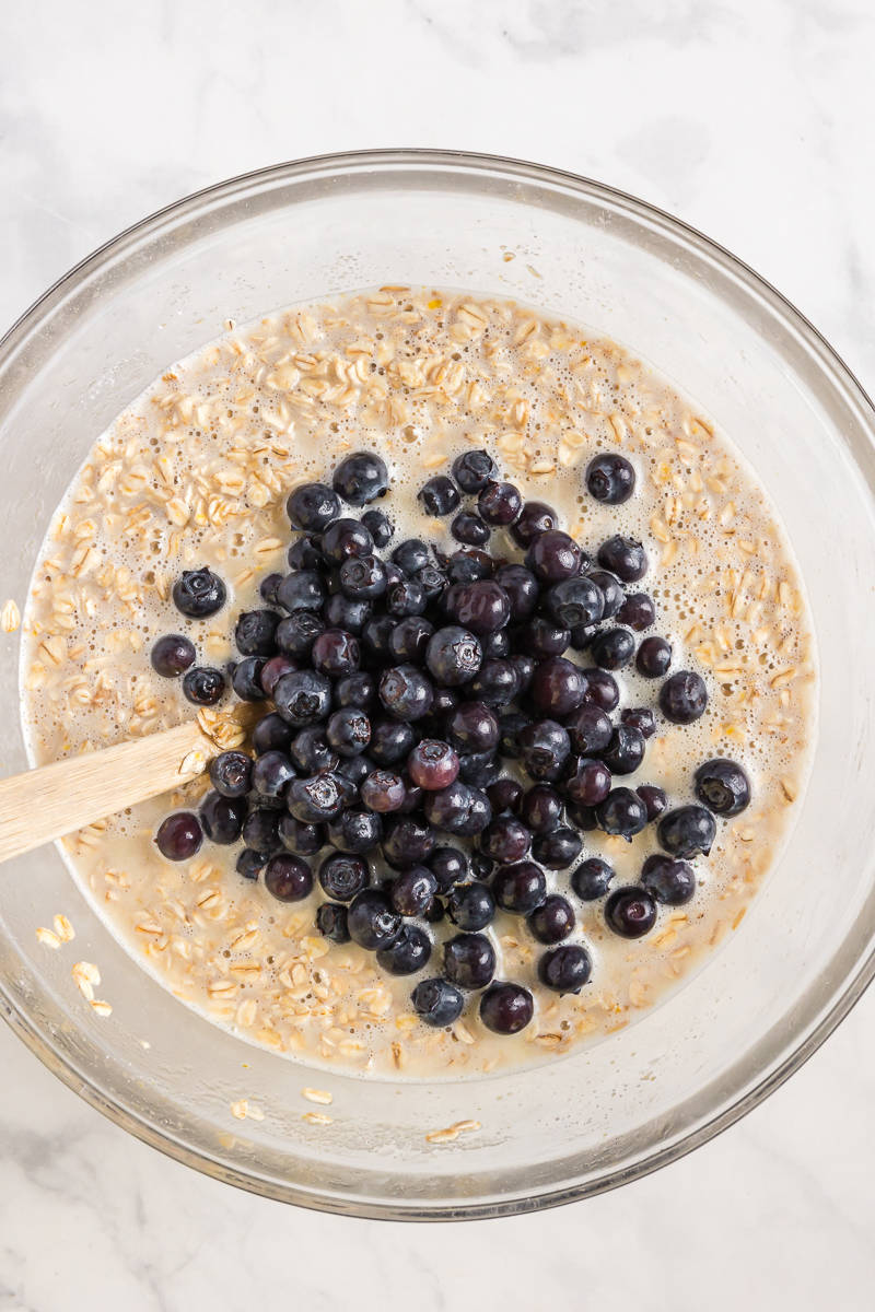 Blueberry Baked Oatmeal Recipe - Hey Donna