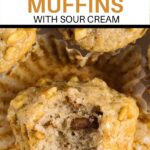 Banana Nut Muffins with Sour Cream5