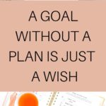 a goal without a plan is just a wish