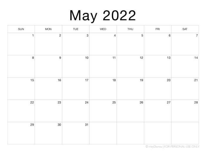 printable may 2022 calendar hey donna