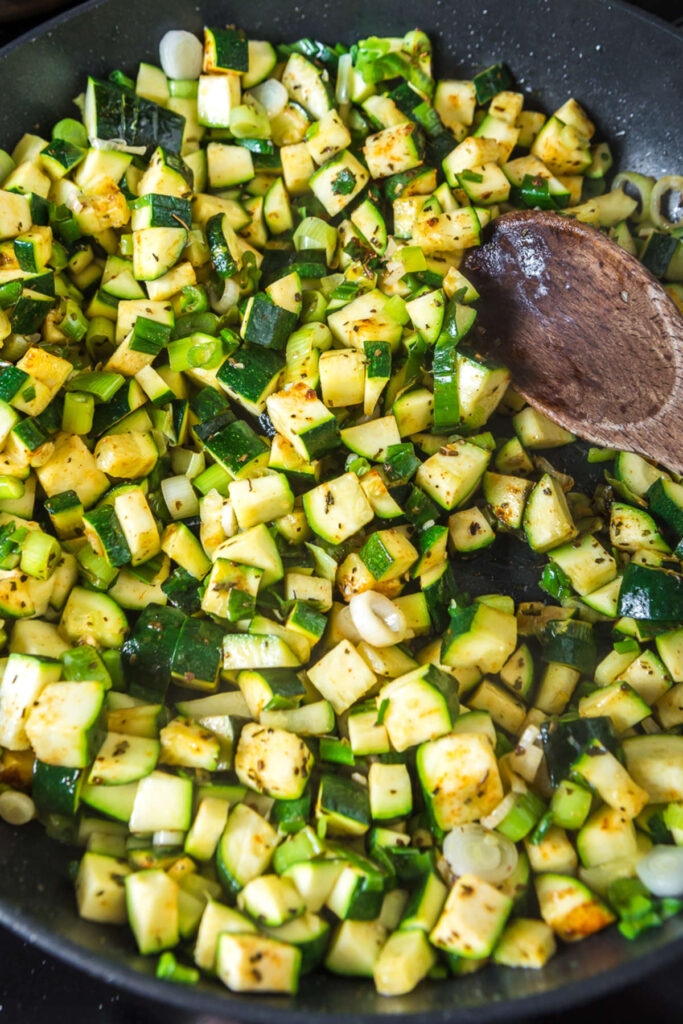 Fresh Zucchini, Herb, and Rice Casserole Recipe