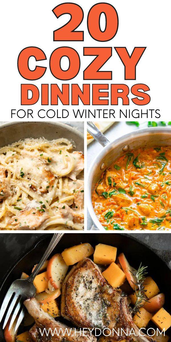 20 Delicious Dinner Recipes for Cold Winter Nights - Hey Donna