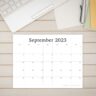 Printable September Monthly Calendar - Hey Donna