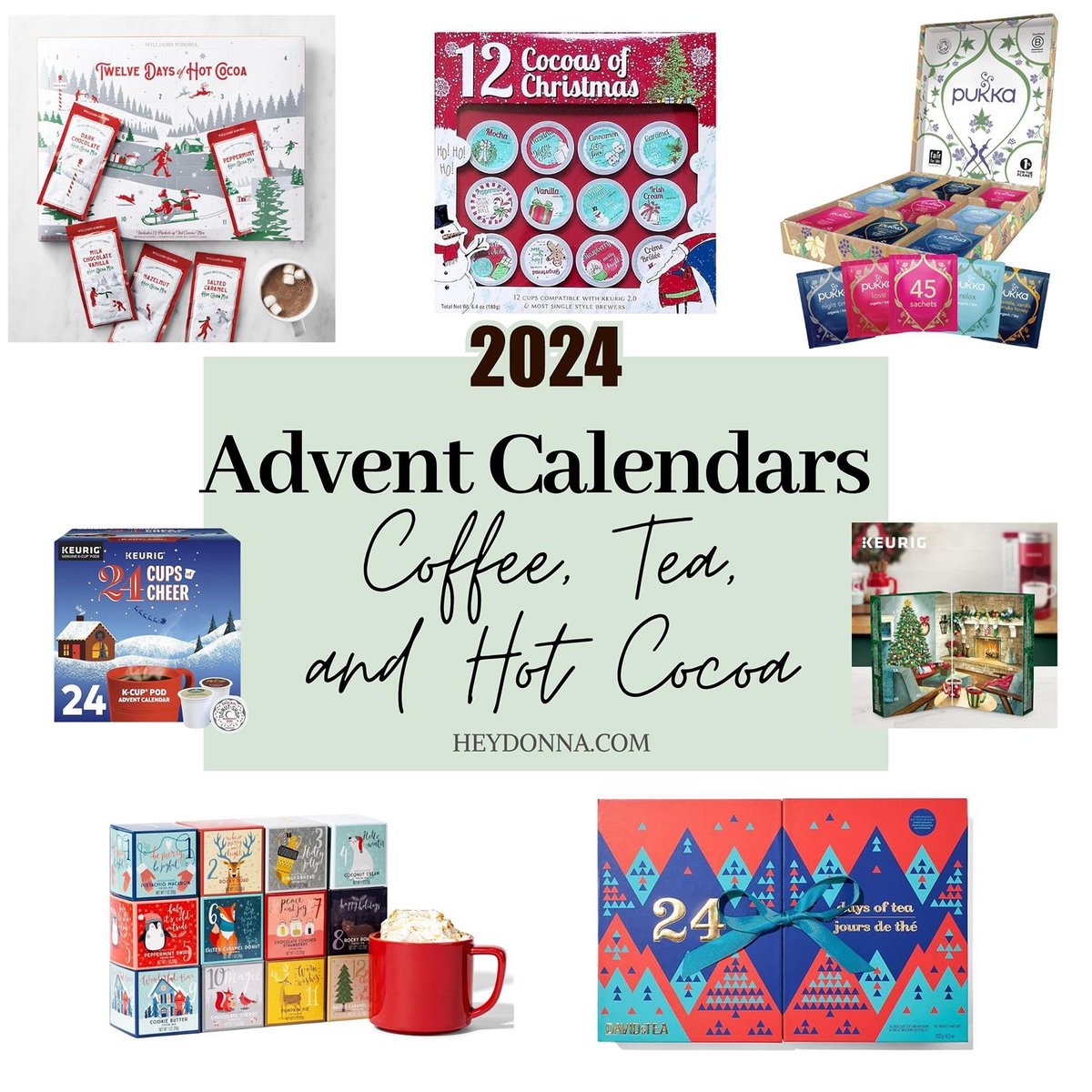 Coffee and Tea Advent Calendar Gift Ideas for 2024