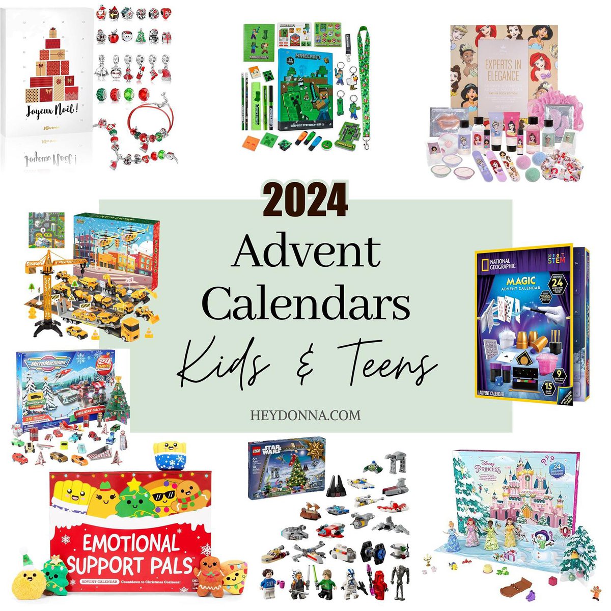 Advent Calendar Gift Ideas for Kids and Teens 2024