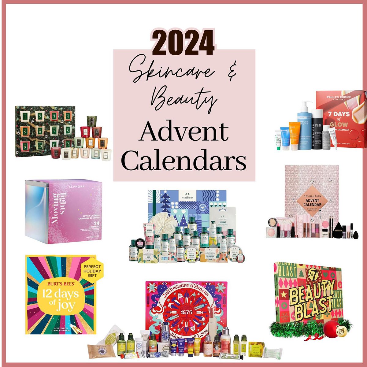 Skincare Advent Calendar Gift Ideas for 2024