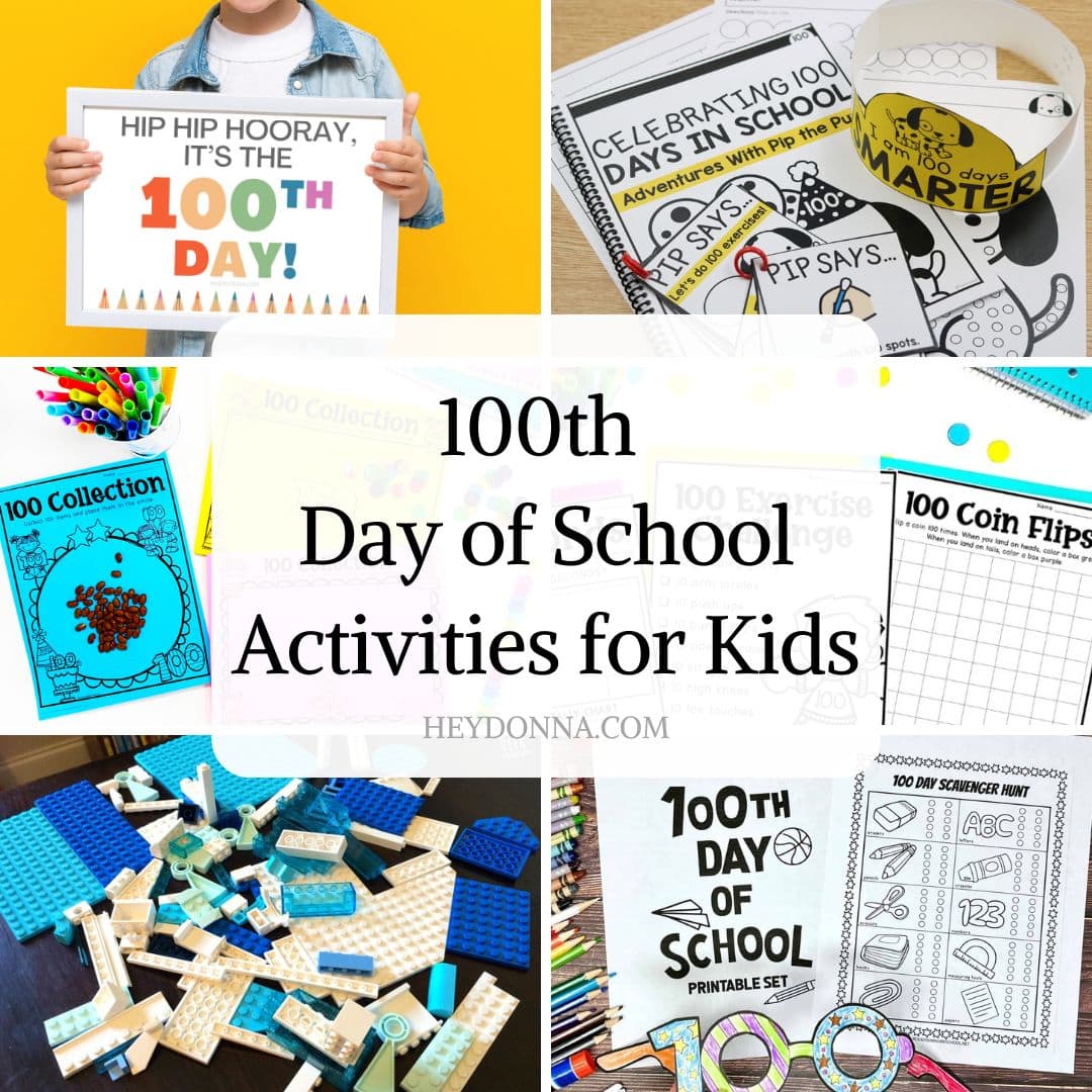 Activities for the 100th Day of School