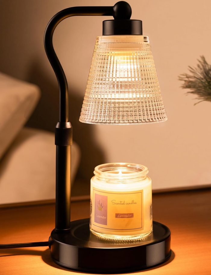 Candle warming lamp