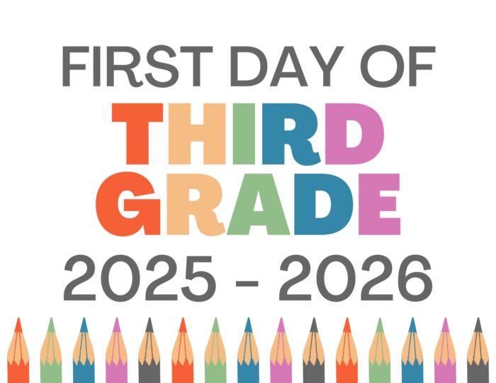 First Day of third grade