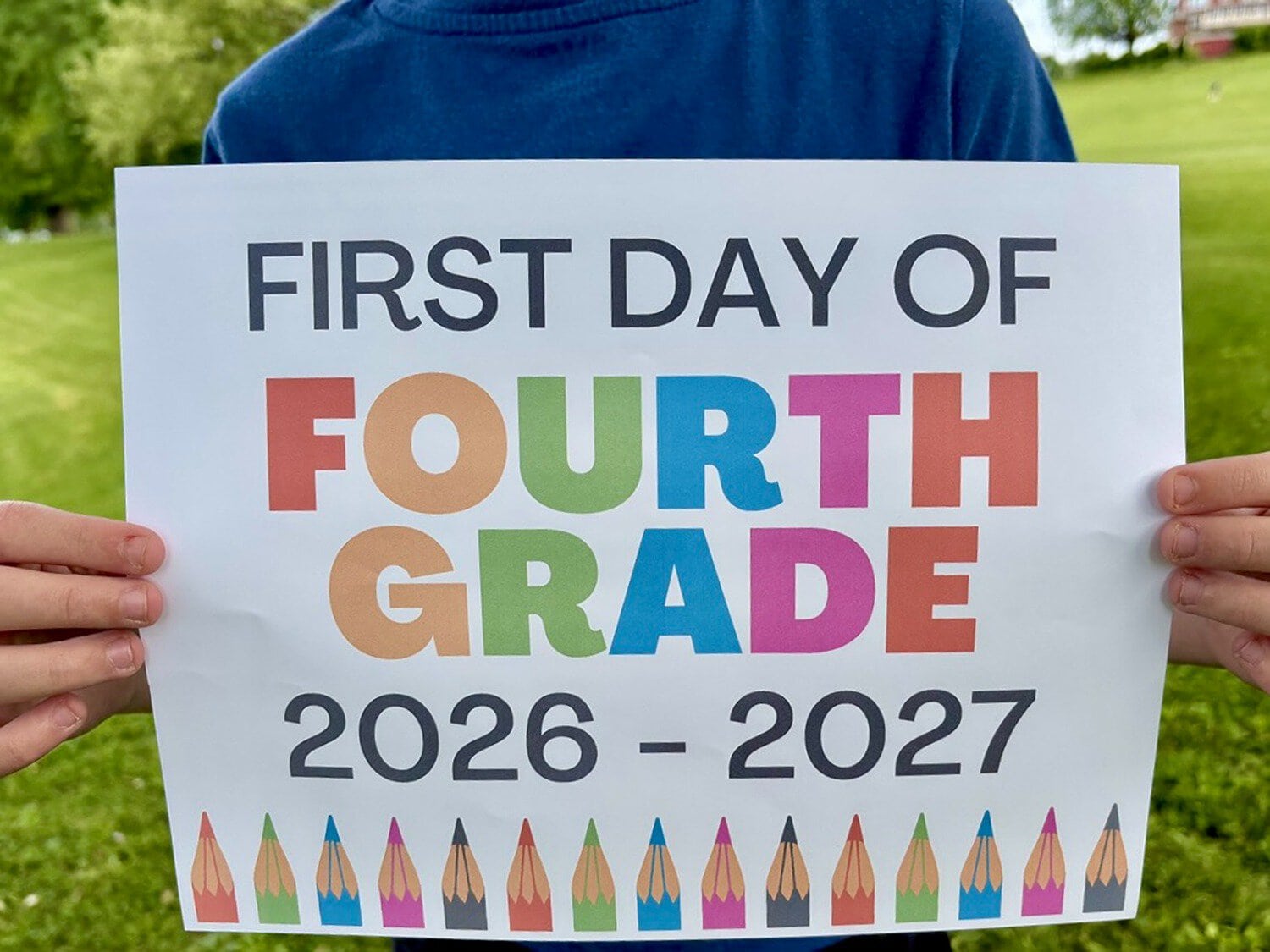 First Day of school Signs to print